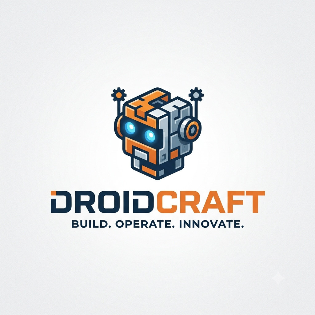 DroidCraft Logo